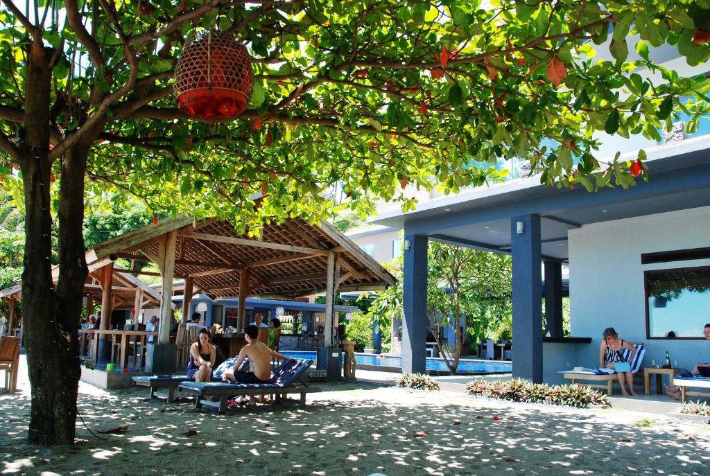 Cafe Alberto B And B Senggigi Eksteriør bilde